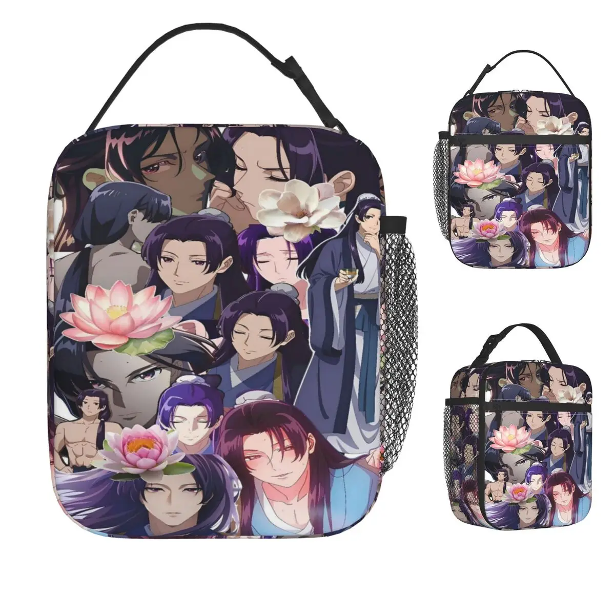 

Jinshi Anime Lunch Bag The Apothecary Diaries Aesthetic Lunch Box Work Portable Insulated Tote Food Bags Custom Cooler Bag