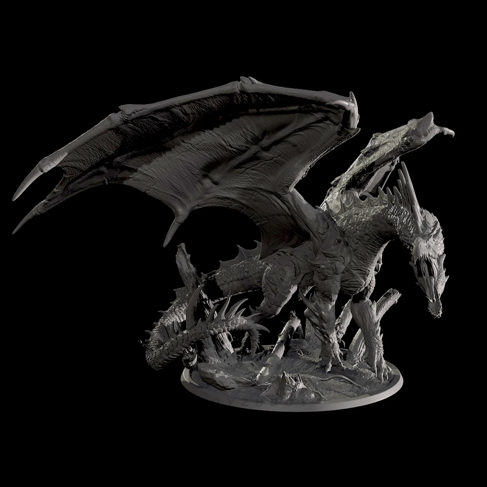 

Общая высота 70 мм, 90 мм, 110 мм, комплект модели из смолы, самособранный и цветной TD-7141/3D