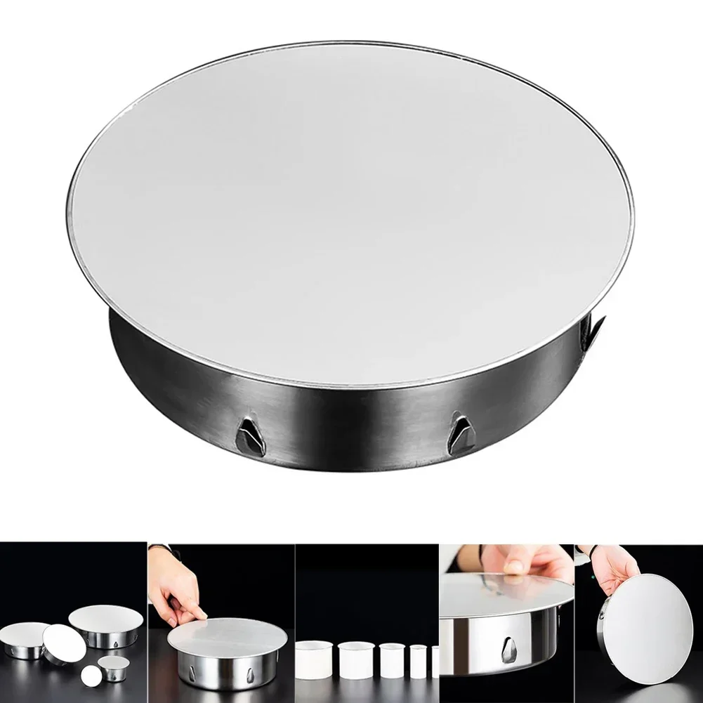 Chimney Hole Covers Stove Pipe Cover 1x Secure Installation Stainless Steel Versatile Design Practical Durable