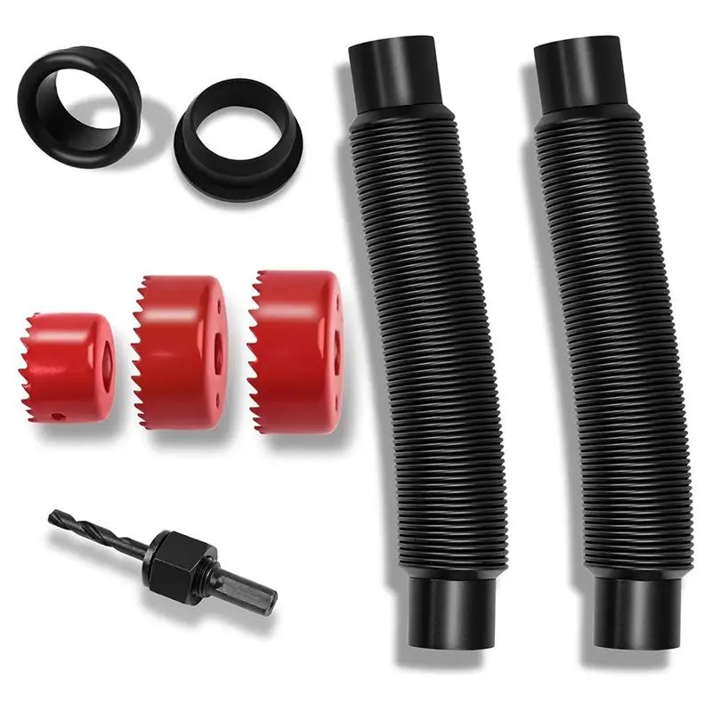 A20F-Rain Barrels Hose Connector Kit Link 2 Rain Water Barrels To Store More Rainwater For Home Garden Outdoor Chores