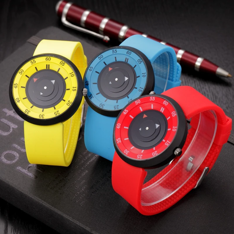 

Мужские уникальные крутые дизайнерские часы для мальчиков, модные повседневные часы с резиновым ремешком, простые кварцевые дешевые часы Relogio Masculino