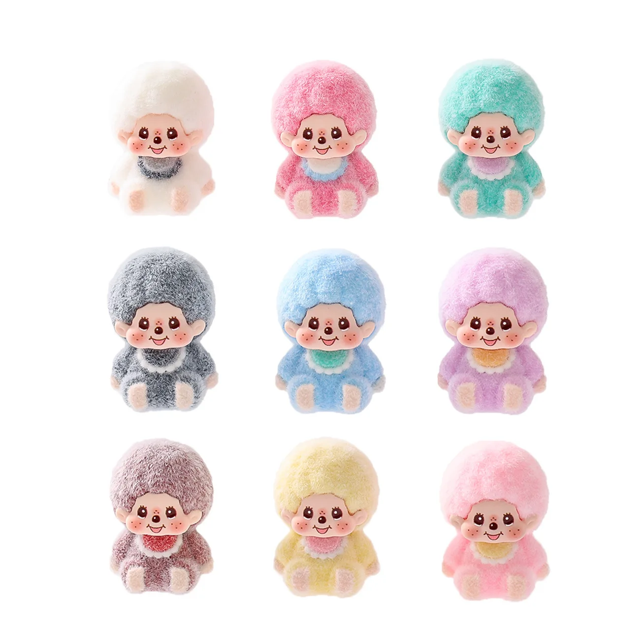 الموقف الجلوس Mengqiqi سلسلة التماثيل اللطيفة للحلي سطح الطاولة المثبتة على السيارة، والإكسسوارات التي تصنعها بنفسك، والهدايا #5