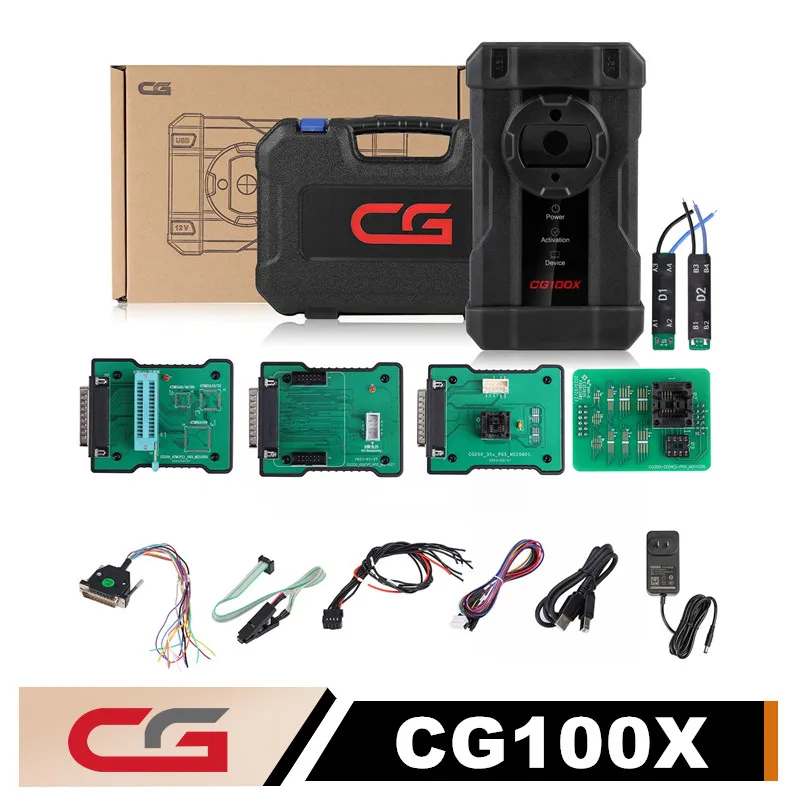 

Newest CGDI CG100X New Generation Programmer for Airbag Reset Cluster Calibration and Chip Reading Support MQB