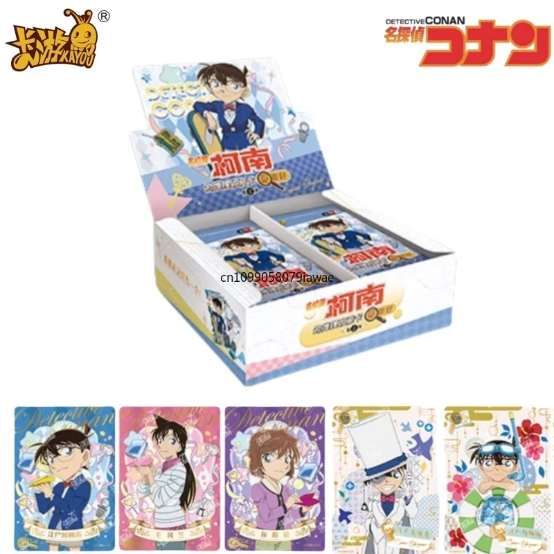 

KAYOU Genuine Detective Conan Card Cartoon Theme Serie Game Collection Card Package Cartoon Children Toy Peripheral Original Box