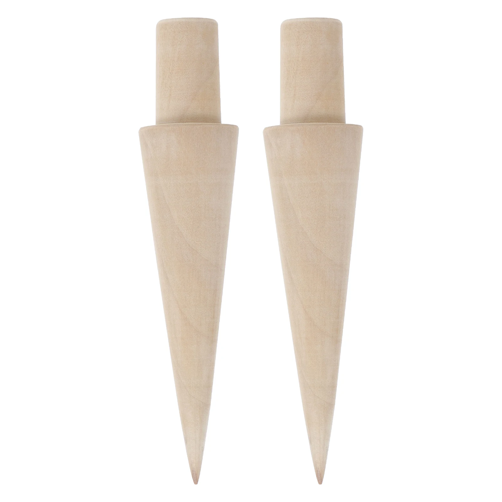 

2Pcs Ice-Cream Cone Molds Environment-Friendly DIY Kitchen Rolling Mold Cream Cone Maker Baking Craft Cake Tool