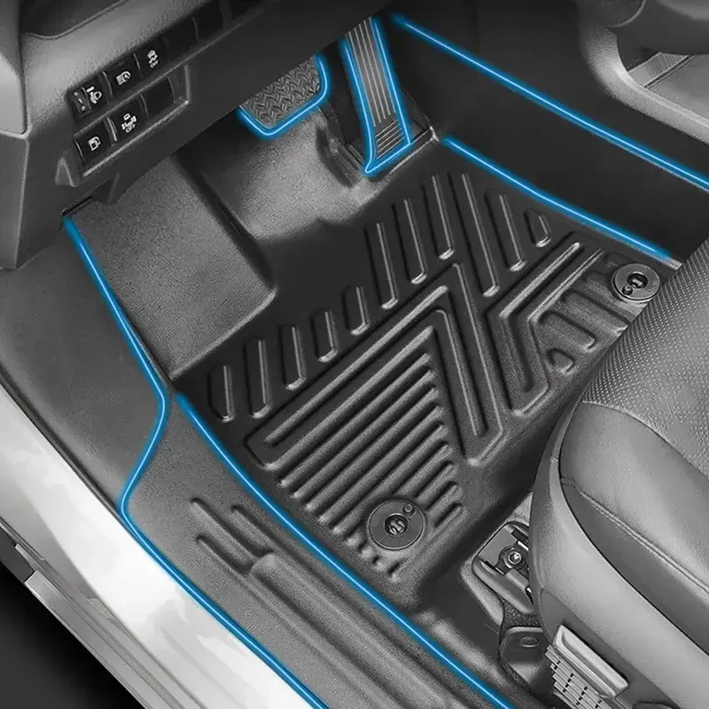 Hot Sale Professional Auto Customized TPO 3D Car Floor Mats For WIGO 2017