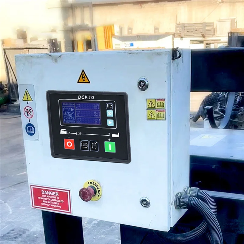 A14M DCP-10 Genset Controller เครื่องกําเนิดไฟฟ้าอัตโนมัติ Controller LCD แผงควบคุมดีเซล Genset อะไหล่ GU610A/W 8-35V