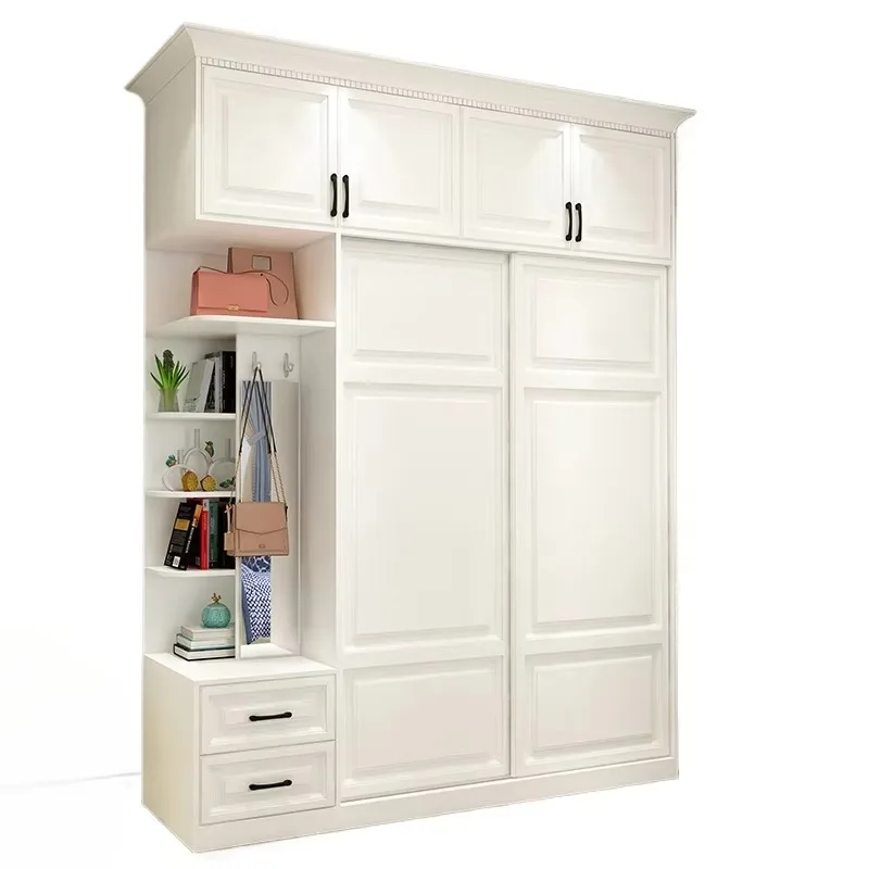

Luxury Orgnizer Wardrobes Wood Drawers Nordic Sliding Door Clothes Wardrobes Living Room Wooden Armario Para Ropa Funitures