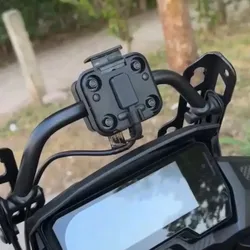 12mm 16mm Aluminum Motorcycle Phone GPS Navigation Mount Bracket Holder FOR Honda CRF 1000L Africa Twin 2019 2020 2021 2022 2023