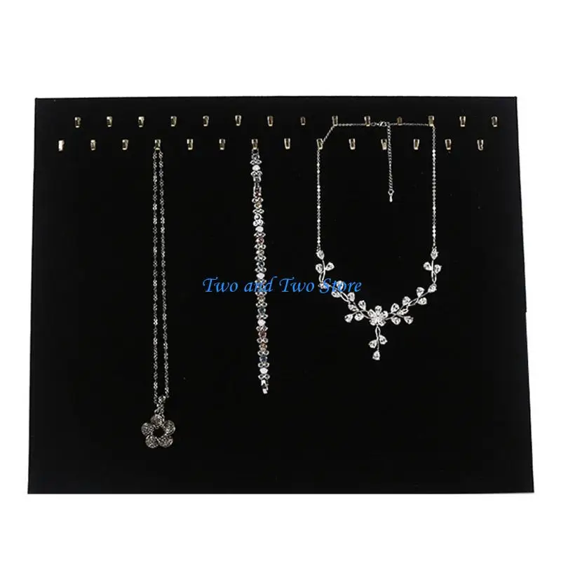 HX6F Jewelry Holder Shop Display Bust Single/Double Row Hook Jewelry
