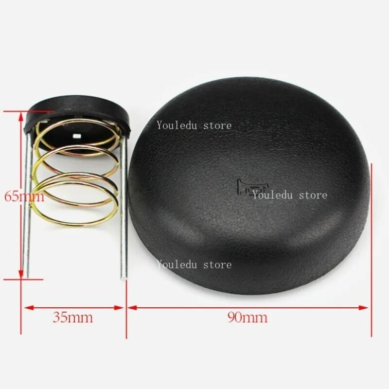 Suitable for forklift steering wheel horn button assembly 3-angle joint force Hangcha Long Gong LiuGong 1-10T ton button cover