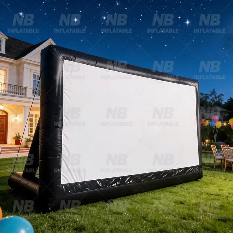 Inflatable Projection Screen Outdoor Projection Screen Accept Customized Large Projection Screen