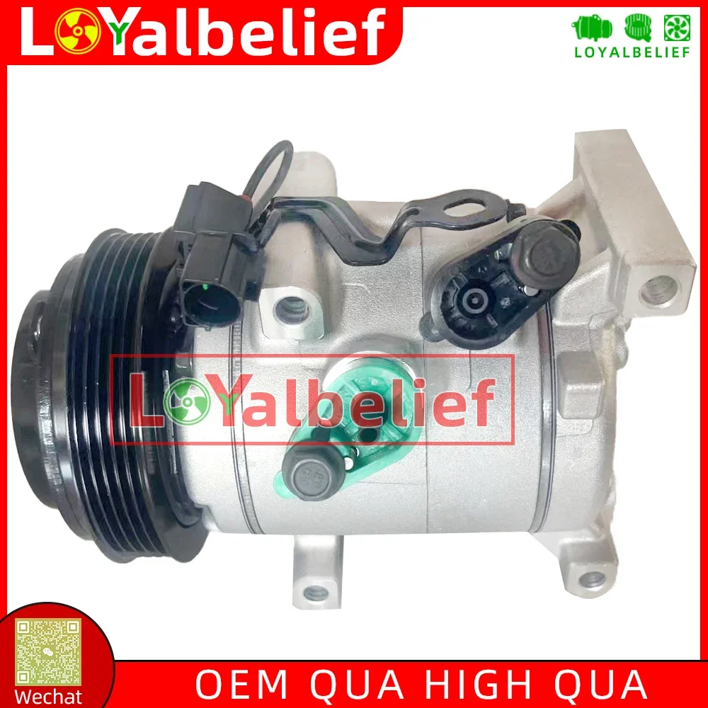 AC Air Conditioning Compressor For Hyundai i10 2014-2017 9520076KA0 9520076KA1 97701-B9000 97701B4000 F5009ADCA02 F500QADAA03