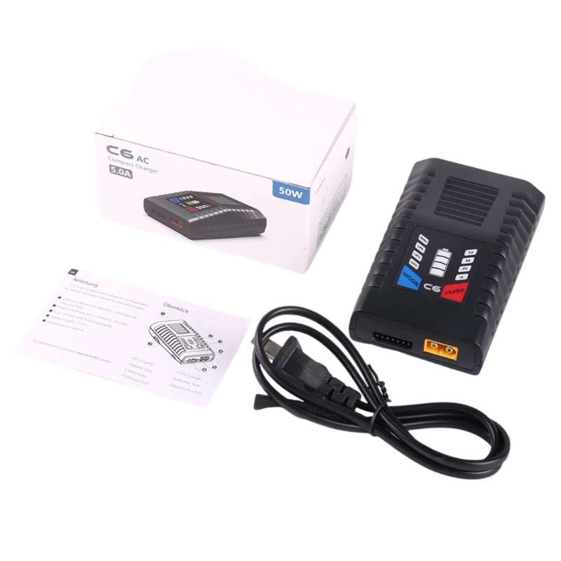 50W Advanced Charging für 1-6S LiHV/NiMH-Akkuladung