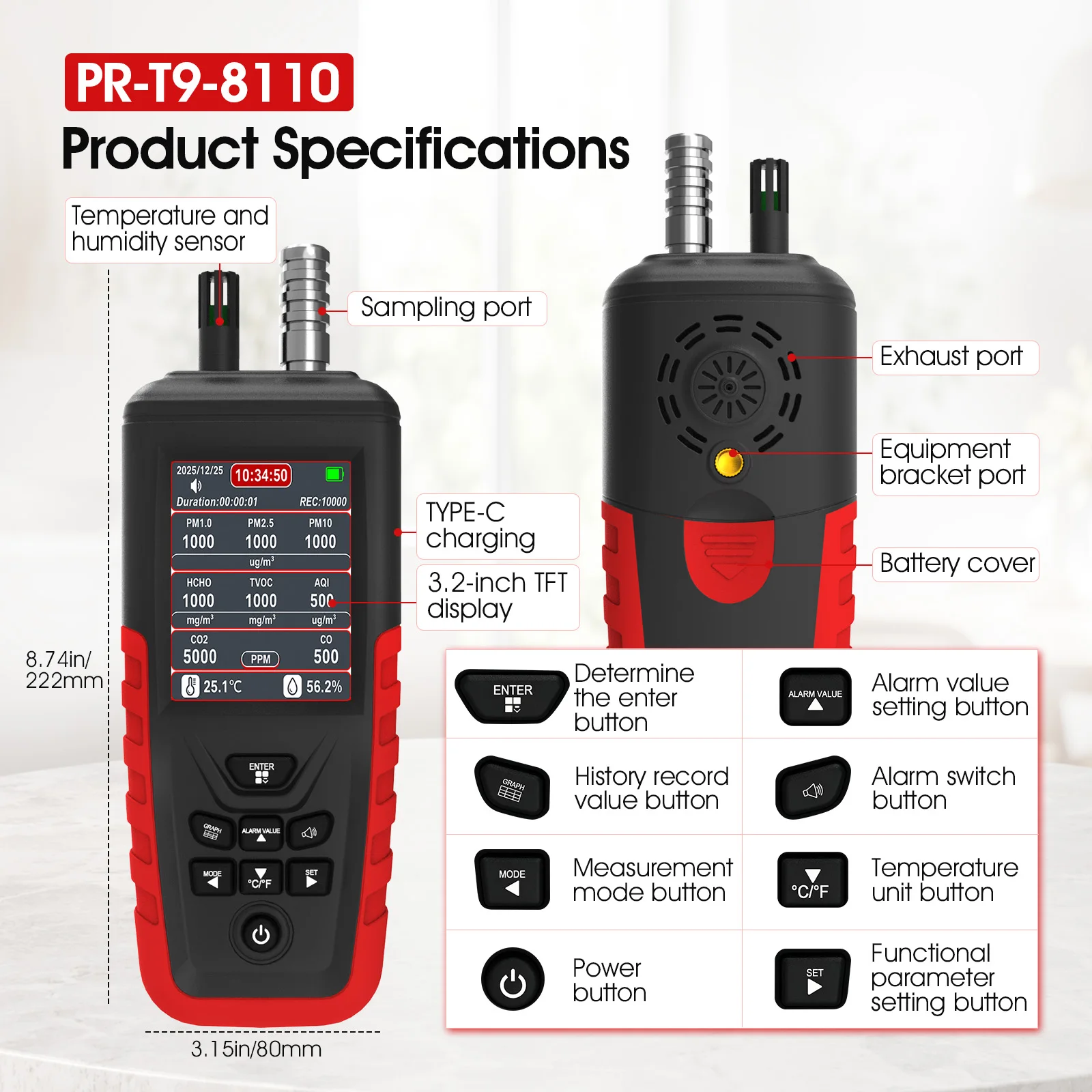 Thumbnail 3 - #93 Best Air Quality Meters to Buy In 2026
