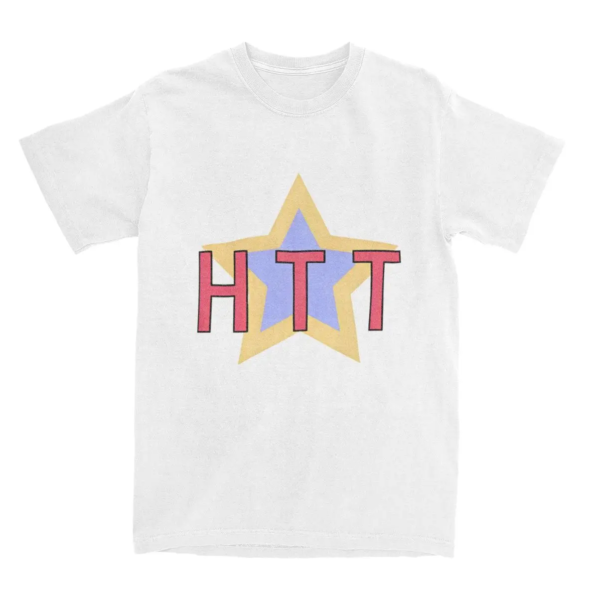 HTT K ON for Men Women T Shirts Comic Anime Vintage Tee Shirt Short Sleeve Crew Neck T-Shirts Pure Cotton Printed Clothes