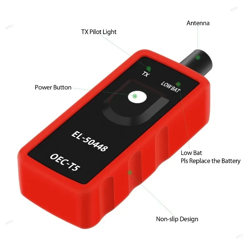 OEC-T5 OBD2 EL50448 Activation Tool Car TPMS Tire Pressure Reset for Buick Tire Pressure Monitor System Monitor Reset Tool - view 5