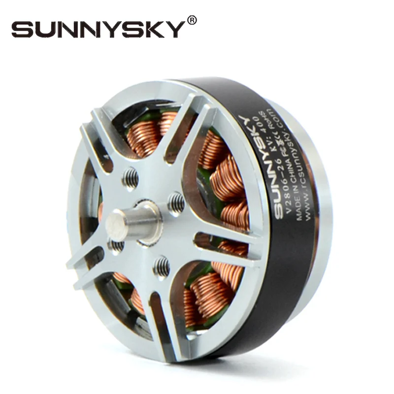 SunnySky V2806 RC Brushless Outrunner Motor, Stable Well‑Balanced Motor Matched for EOLO Prop