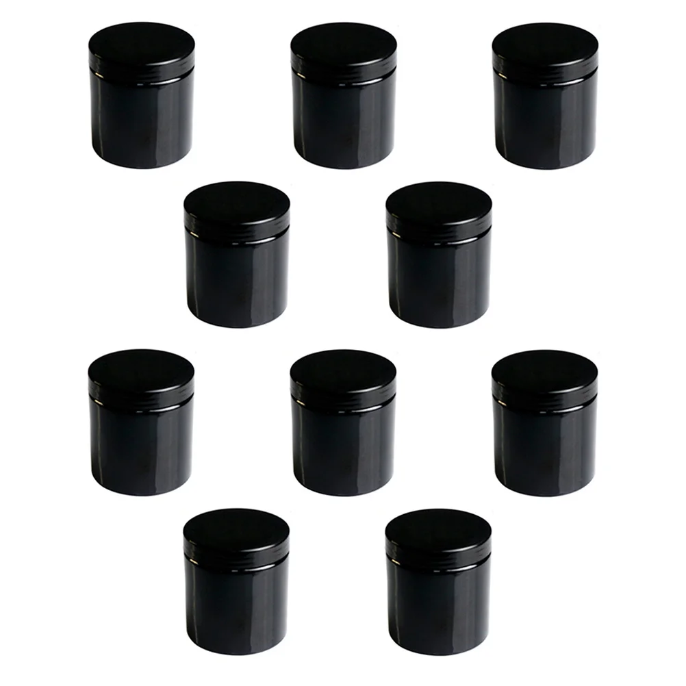 10Pcs Pet Packaging Bottles 500ml Leak Proof Containers Storage Jars for Cream Lotion Makeup Cream Jar
