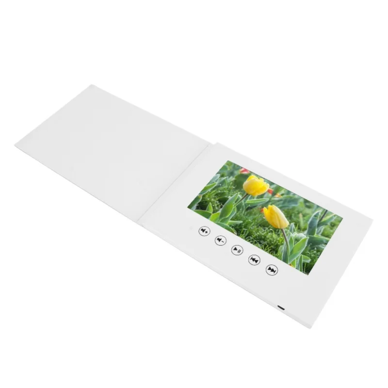 

Video Greeting Card Video Brochure Electronic Greeting Card With LCD Screen For Birthday Gift Father'S Day Mother'S Day Xmas