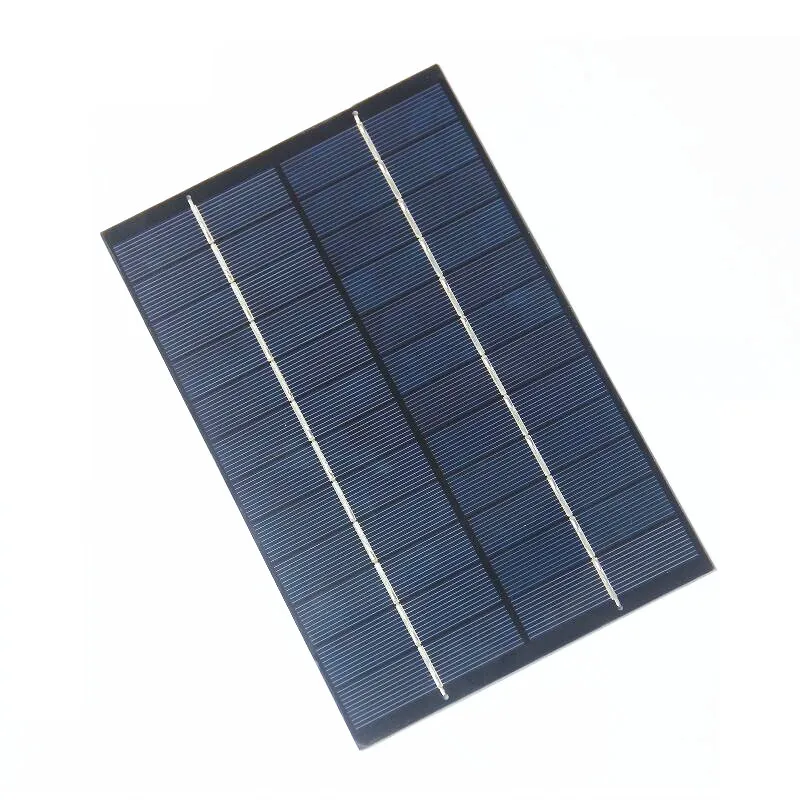 BUHESHUI 4.2W 18V  12V Polycrystalline Solar Cells Solar Panels Solar Module For Charging 12V Battery  System 200*130MM