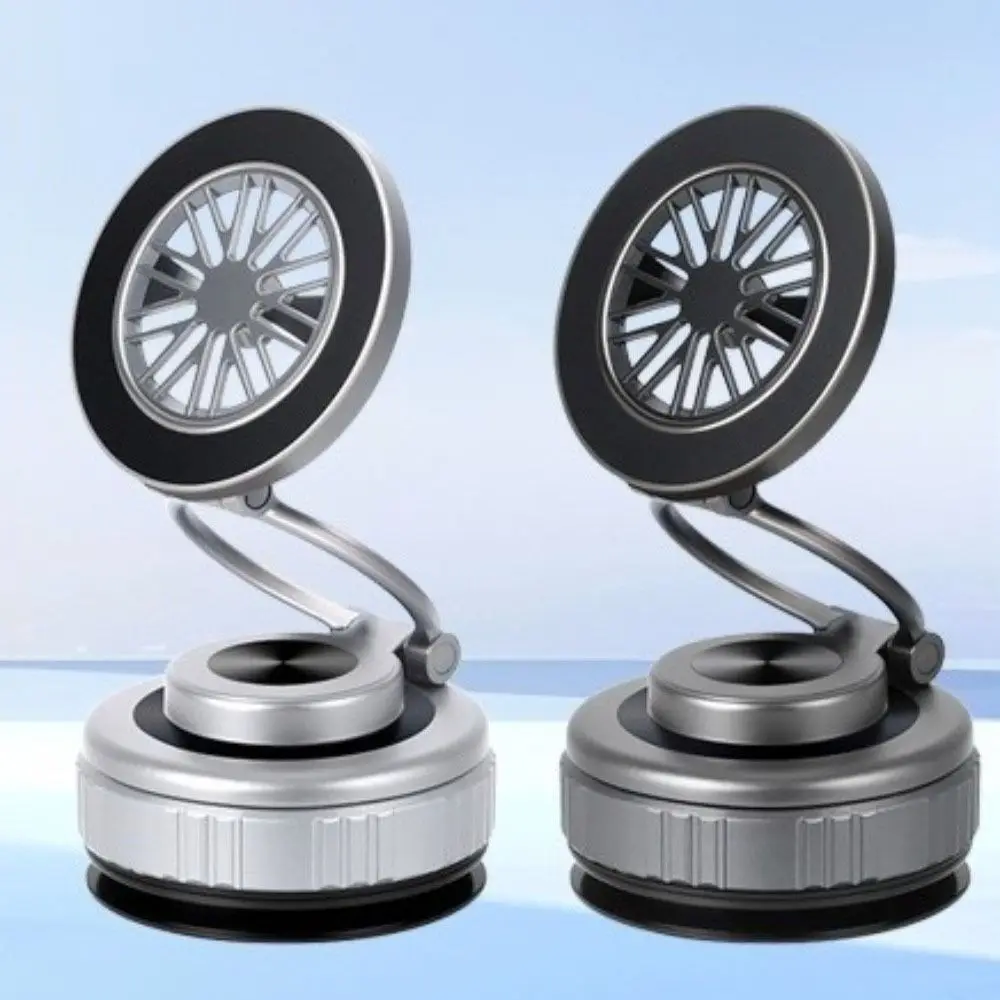 

Magnetic Car Phone Holder 360° Rotating Vacuum Suction Cup Auto Navigation Holder Adsorption Bracket Folding