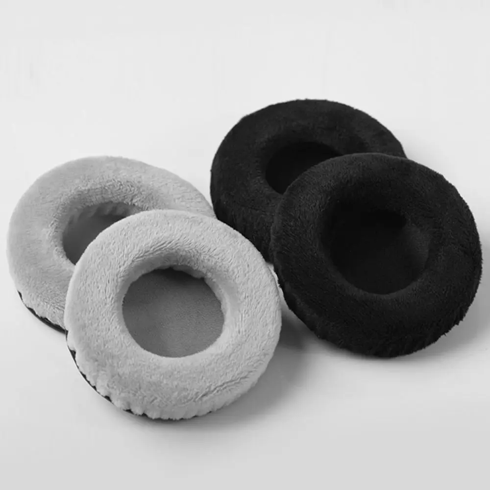 1Pair Soft Velvet Ear Pads Replacement 60mm-80mm Universal Cushion Cover for Sony/for Akg/for Denon Earphone Accessories