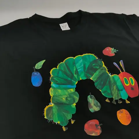 Den väldigt hungriga larven tryckt t-shirt toppar hungrig larv män kvinnor trendiga Y2k kortärmade t-shirts unisex bomullstoppar 6 best sales larvmän - №3