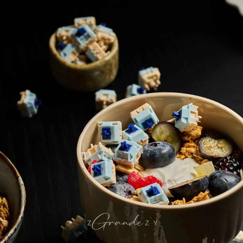 Interruptor Key of Life Milkyway Sogurt, interruptor lineal de sonido estañado, prelubricar 37/42g/gatillo, accesorios de teclado personalizados, regalos