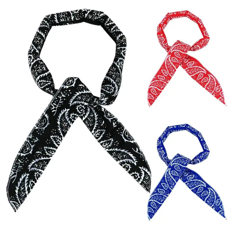 

1pcs SummerScarf Neck Cooler Bandana Body Ice Cooling Wrap Tie Refreshing Scarf Headband Multifunction Wrist Towels Headband