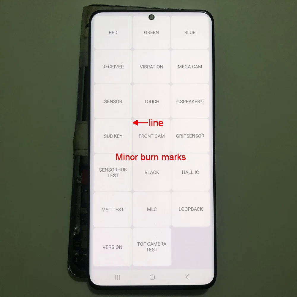 Super AMOLED For Samsung Galaxy S20 Plus G985U G985F G986B LCD Display Touch Screen Digitizer With defects screen 100% testing