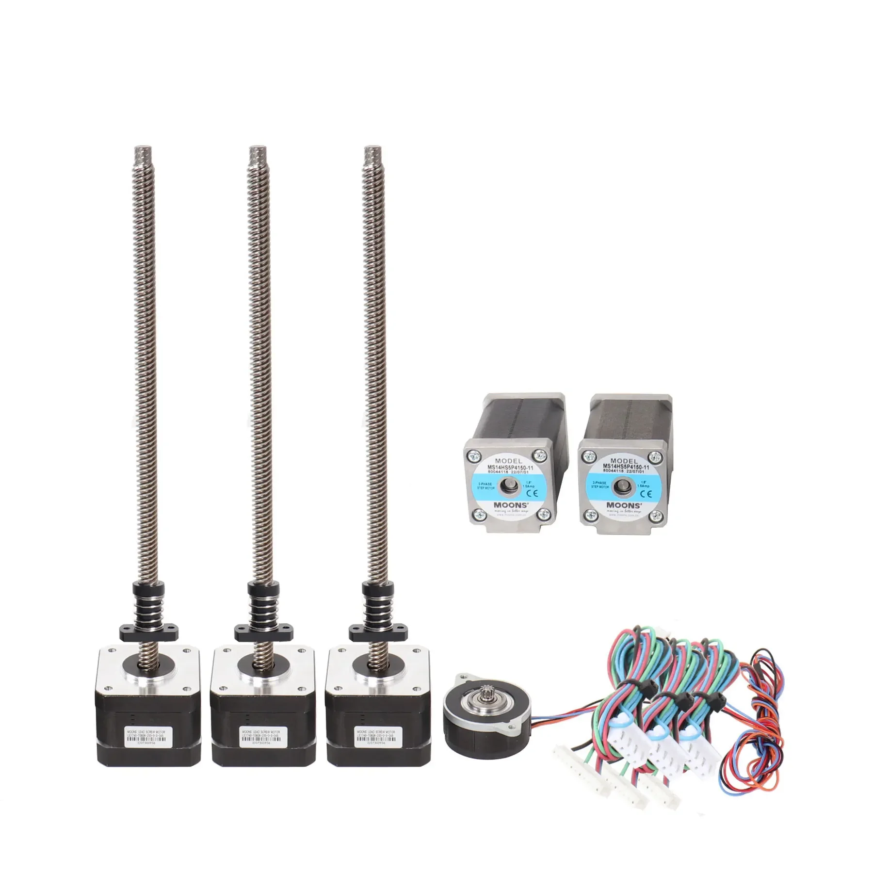 

Blurolls Voron Salad Fork Kit MOONS Nema14 & LDO Nema17 Motors | 200mm Integrated Lead Screw | Precision Motion Upgrade