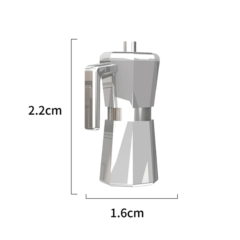 1Pc Poppenhuis Miniatuur Koffiepot Micro Scène Model Mini Simulatie DIY Poppenhuis Meubels Decor Accessoires