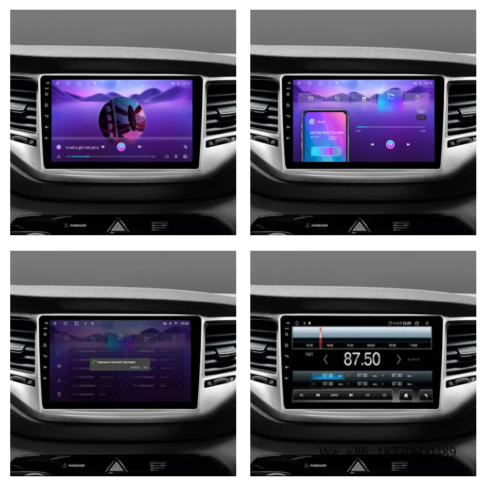 Penhui Android Car DVD  Player for Hyundai Tucson 3 2015 - 2018 Radio GPS Navigation Audio Video CarPlay DSP  Multimedia 2