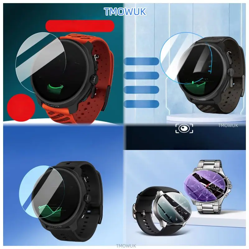 Voor SUUNTO RACE gehard glazen schermbeschermer - HD helder, antikras 9H, onbreekbaar, oliebestendig, ultradunne horlogeacce