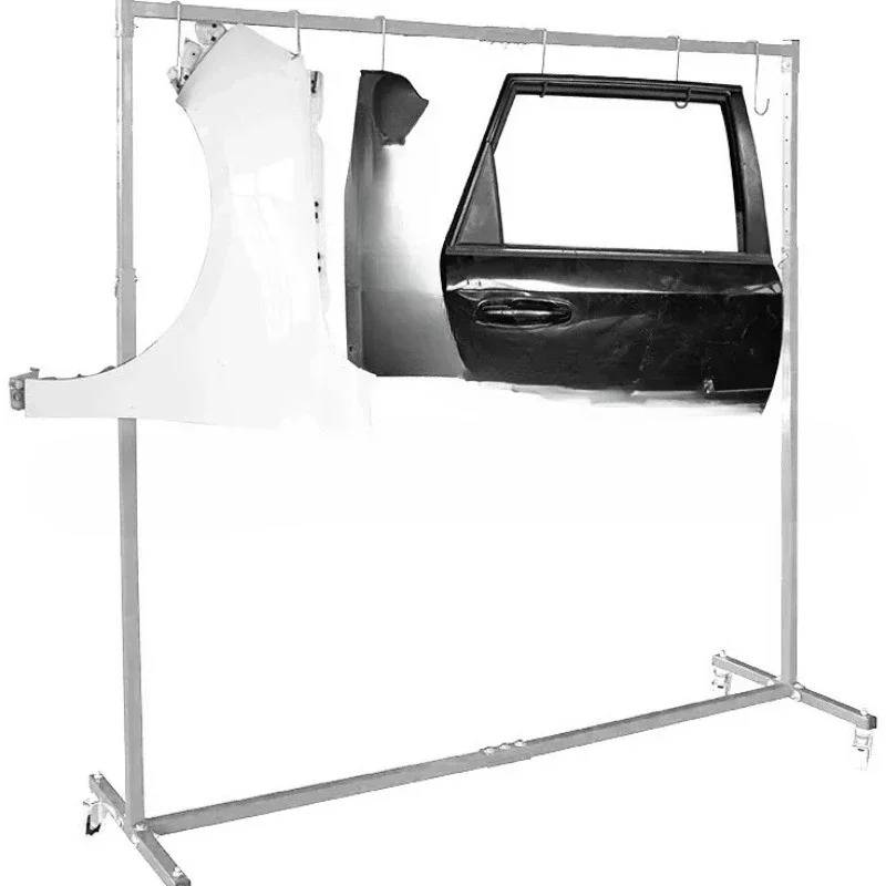 Car repair bumper placement rack, door frame hanger, painting tool rack, storage paint rack, sheet metal bracket