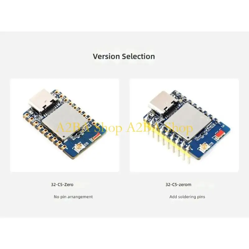 A2BA Small C5 HF4 Mini Development Board Features 240MHz CPU 5GHz WiFi 6 And Low Power Mode