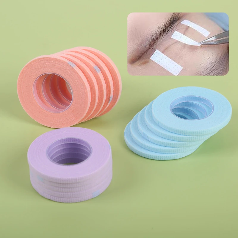 5Rolls 4mm Lash Extension Tape Eye Makeup Tools Micropore Eyelash Extension Tape Professional Eyelashes Supplies Accessorie