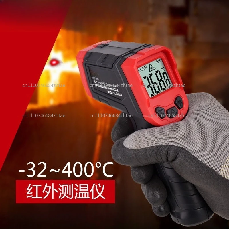 TA600A TA600B PLUS Digital Infrared Thermometer Non Contact Temperature Gun Temperrture Meter -32~400 Handheld IR Laser HD