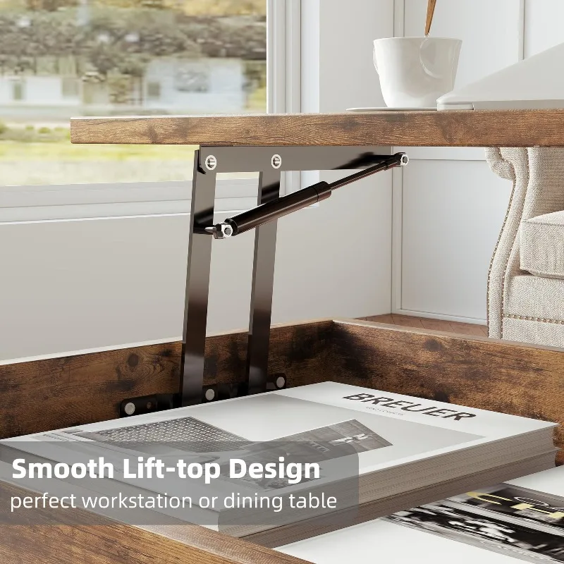 미국식 복고풍 커피 테이블, 거실에 있는 심플한 연철 티 테이블, 현대적인 작은 아파트의 가볍고 고급스러운 가구