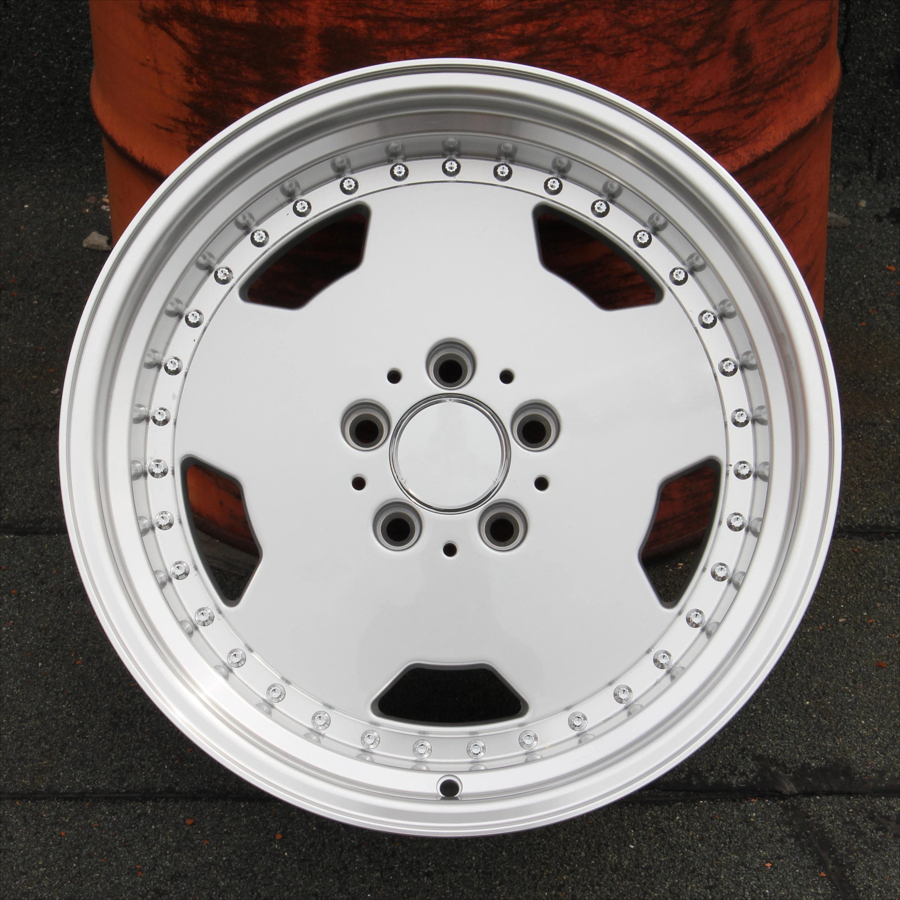 

Casting Wheel 5x112 for Mercedes W124 W126 W201 R129 W202 17 18inch Rims Silver Passenger Car Wheels
