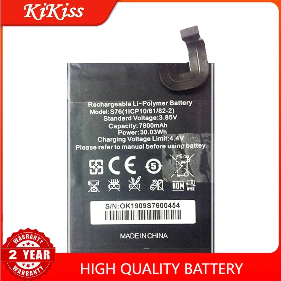 

Replacement Battery 7800mAh For Oukitel WP7 Mobile Phone