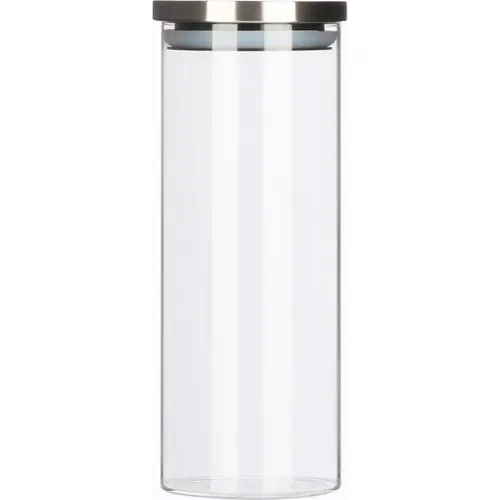 EW'S Large Flat Glass Jar