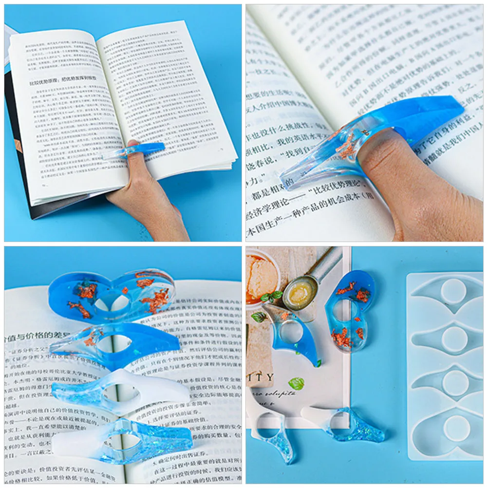 سيليكون المرجعية قالب DIY بها بنفسك الحرفية صنع صينية مستطيلة الإبهام الدائري تصميم لصب الراتنج الايبوكسي Uv الاسمنت الطين الصابون الشمع