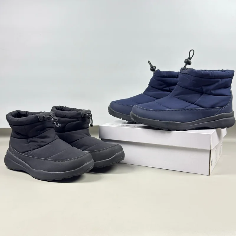 Inverno impermeável antiderrapante pão quente oes botas de neve de tamanho grande masculino leve casual ort tubo material plu juventude vitória...