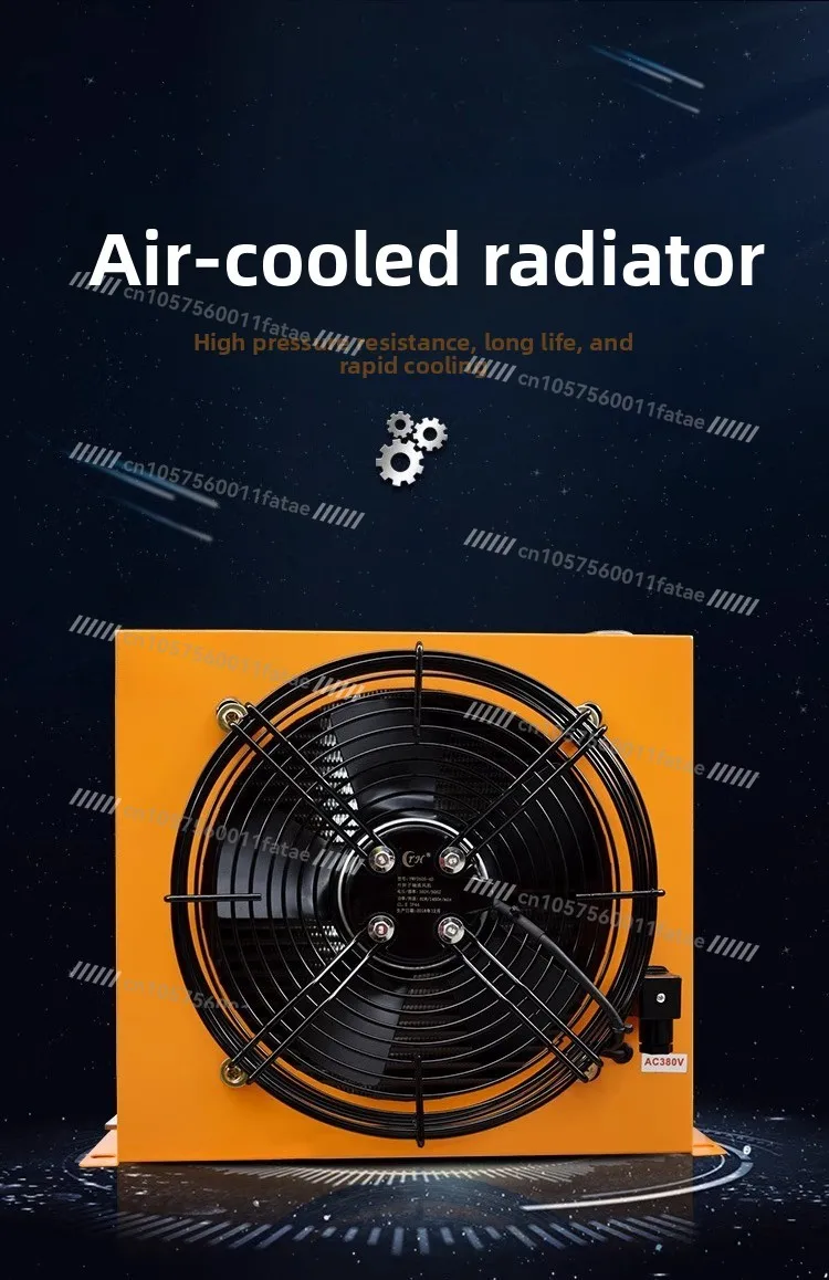 Hydraulic Oil Air Cooler Construction Machinery Hydraulic Oil Cooler on-board Crane Modified Fuel Tank System Radiator