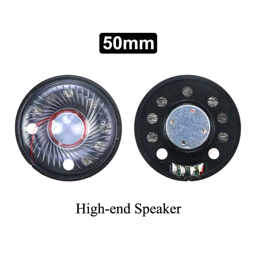 YuXi 2pcs 27mm 30mm 40mm 50mm 32 ohms Wireless Headphone Speaker Driver Neodymium HIFI Headset Horn Full Range Speakers