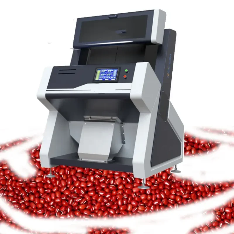 Soybean Colour Sorter Grain Chickpea Sorting Machine CCD HD Optical Colour Sorters