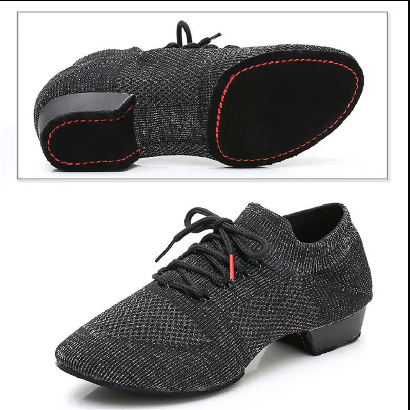 Soulnead Jazz Dance Shoes Women Black 3