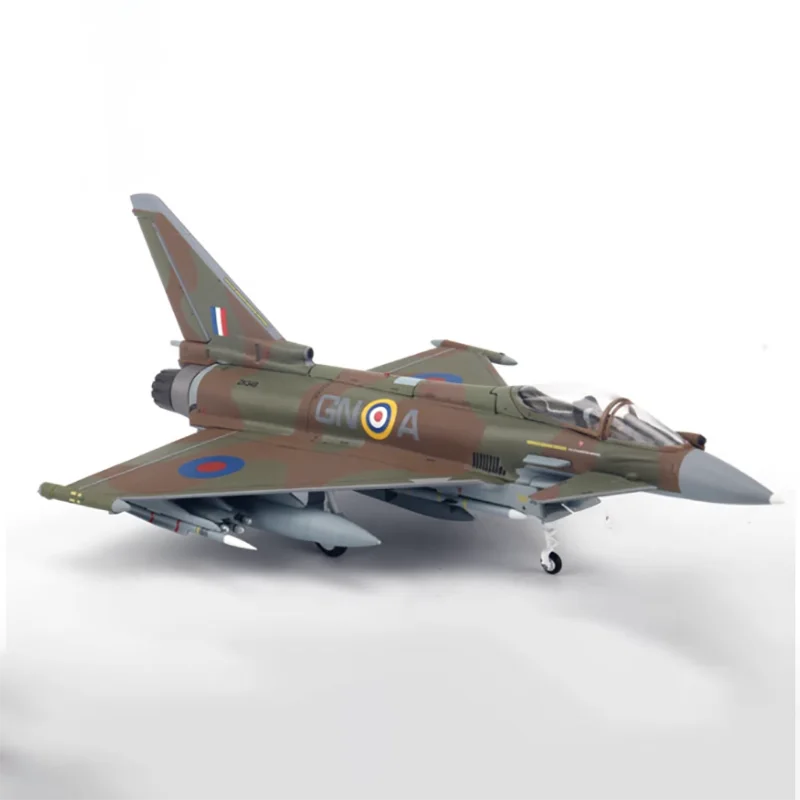 1/72 Scale JC Wings British Typhoon EF-2000 Eurofighter Air Battle 75th Anniversary Alloy Aircraft Model Collection Toy Gift